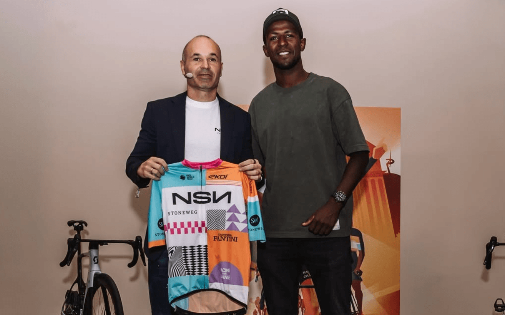 Biniam Girmay signing with NSN